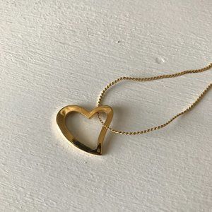 Gold Heart Necklace